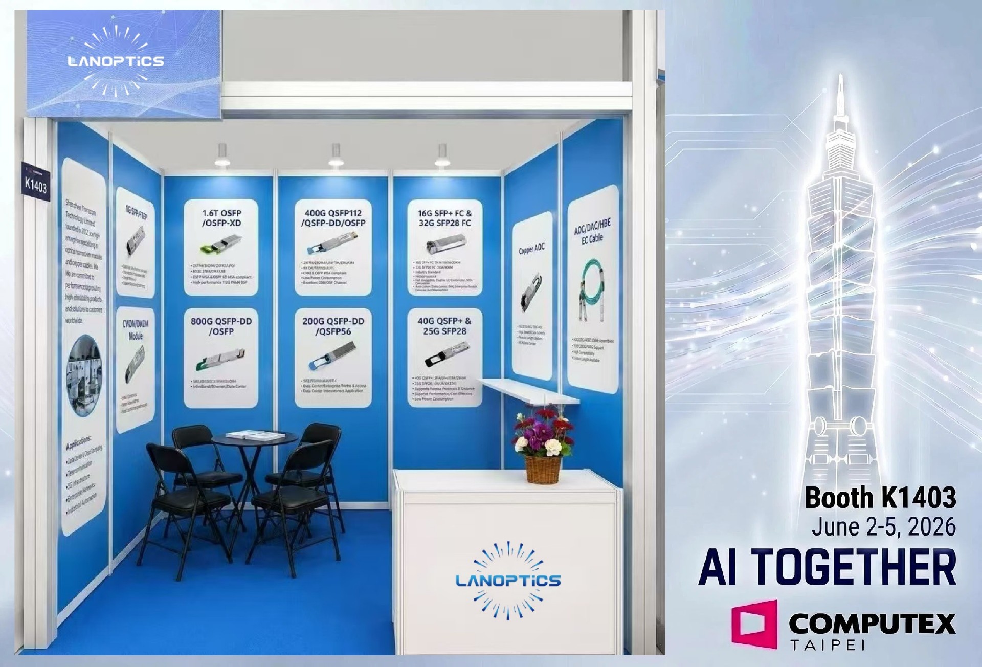 Lanoptics Technology Makes Strong Impression at Computex 2026